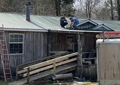Roof leak & handicap ramp repair